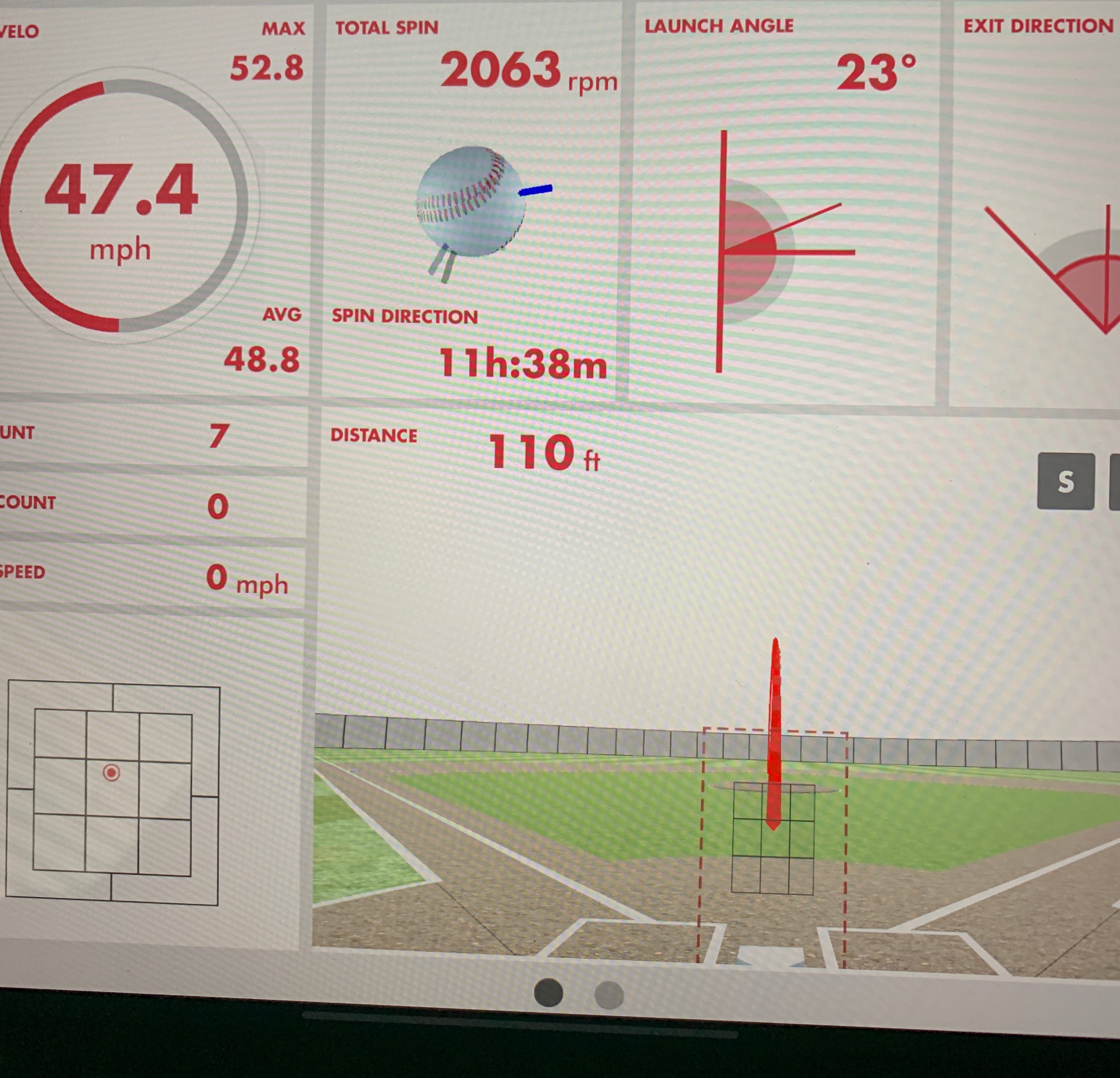 Rapsodo Screen Shot