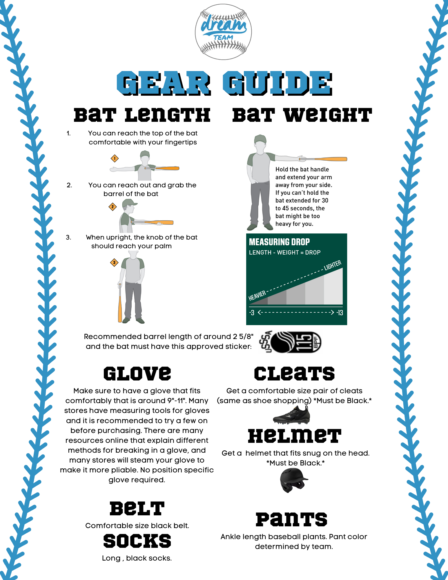 DREAM Gear Guide DREAM Gear Guide